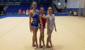 Paola Tavira, Bella Fernández y Ángela Martín, en Málaga.