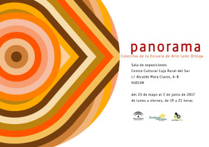 Invitación a la exposición 'Panorama'.