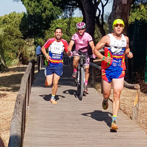 Un momento de la carrera celebrada este domingo.