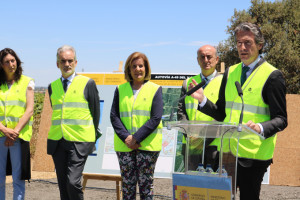 obras acceso chare visita terrenos