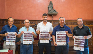 Un momento de la presentación de la V Copa Guadiana de Fútbol.