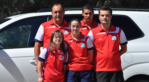 Representantes del CODA en el Campeonato de España de Selecciones Autonómicas en San Fernando.