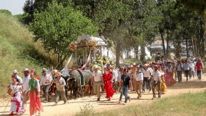 La Hermandad de Moguer ya está en camino. 