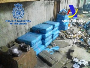 Operación conjunta de la Policía Nacional y la Agencia Tributaria.