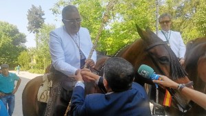 La Hermandad de Huelva, a su paso por la Junta de Andalucía. 