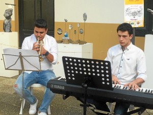 Jóvenes del Liceo de la Música de Moguer.