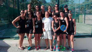 Componentes de La Volea, que alcanzaron la tercera plaza en el Campeonato de Segunda Categoría.