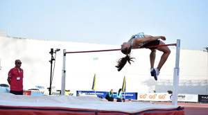 La ucraniana Gerashchenko fue la vencedora en altura. / Foto: Pablo Sayago.