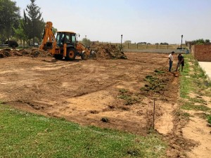 Obras complejo deportivo 2