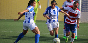 Un gol de Martín-Prieto clasificó al Sporting para la final de la Copa de Andalucía. / Foto: www.rfaf.es.