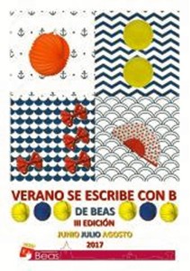 Cartel de la programación Verano se escribe con B de Beas. 