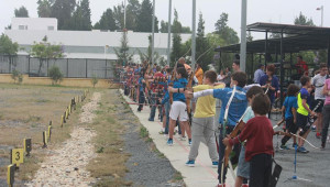 Casi 150 arqueros participaron en el Campeonato Provincial de tiro con arco al aire libre.