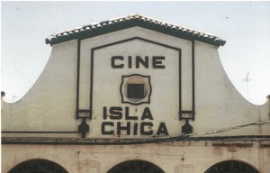 Detalle del Cine “Isla Chica”.