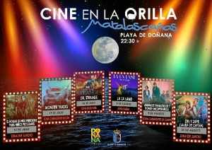 Cartel Cine en la Orilla.