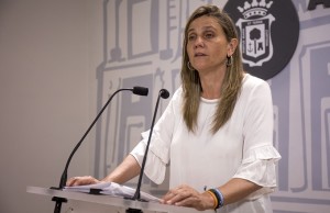 Rueda de prensa de María Villadeamigo.