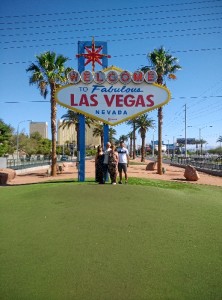 Cristina Mesa, durante una visita a Las Vegas.