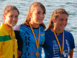 Lucía García Domínguez, subcampeona de España en Mujer Infantil A.