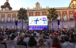 Un momento de la entrega de los Premios Andalucía de los Deportes. / Foto: @HuelvaJunta.