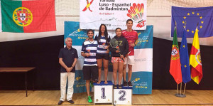 Haideé Ojeda y Víctor Martín obtuvieron el primer puesto en el dobles mixto.