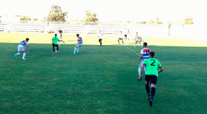 El Recre se impuso al Cartaya en el primer partido de la pretemporada. / Foto: @recreoficial.