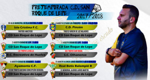 El San Roque de Lepe ha dado a conocer su calendario de partidos de la pretemporada. / Foto: @SanRoqueLepe.