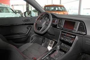 Atractivo interior del Seat Ateca. / Foto: L.C.