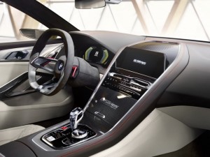 Interior del BMW serie 8.