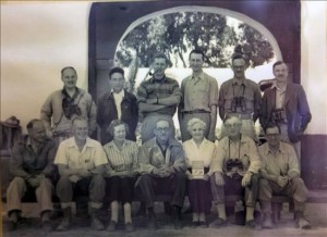 Participantes en la Coto Doñana Expedition de 1957.