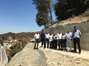 Las autoridades han visitado las obras.