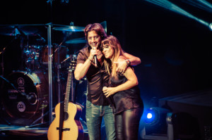 Vanesa Martín y Manuel Carrasco. / Foto: Laura Cárdenas.