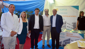 Diversas autoridades visitaron el stand.