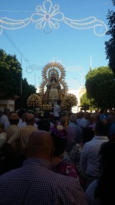 Otro momento de la jornada del lunes.