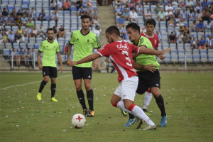 Tras la reanudación llegó el gol albiazul / Foto: Sergio Sayago