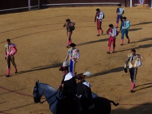 Paseillo abriendo el festejo. / Foto C.A.