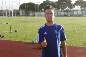 Santi Luque deja la entidad albiazul. / Foto: Recreativo de Huelva.