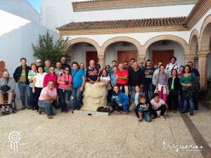 Tras el desayuno se realiza una visita guiada por Trigueros.