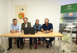 José Antonio Cortés, José Luis Hernández Garijo, Rocío Espinosa y Juan Pedro Castellano.