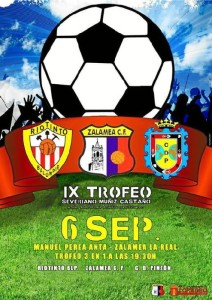 Cartel del Trofeo. 