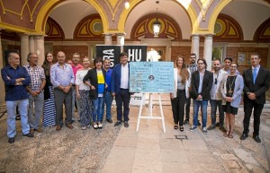 Un momento de la presentación del II Festival Flamenco ‘Ciudad de Huelva’.