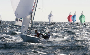 Embarcaciones de Sevilla, Cádiz y Huelva se darán cita en Punta Umbría en la Copa de Andalucía de 420.