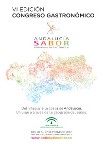 Cartel Congreso Andalucia Sabor 2017.