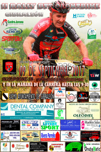 Cartel de la prueba de BTT que tendrá lugar en Gibraleón el día 9.