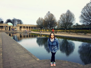 En el Eaton Park de Norwich.