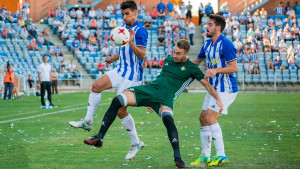 Ganar en casa, cuestión de Estado para el Recre en el partido del domingo ante la Balona. / Foto: Pablo Sayago.