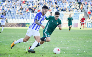 José Carlos Lazo fue el mejor de los albiazules en el partido de este domingo. / Foto: Pablo Sayago.