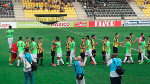 El Recre B, derrotado en Lepe en la primera jornada, recibe este domingo al Cádiz B. / Foto: @SanRoqueLepe.