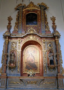 Virgen de la Cinta en la Iglesia de San Roque en Sevilla.