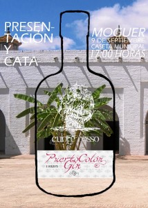 Cartel Oficial Presentación Puerto Colon Gin.