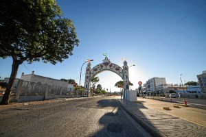 El recinto ferial ya se encuentra preparado para el inicio de las fiestas.