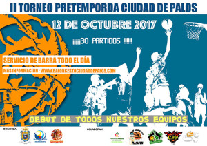 Cartel anunciador del II Torneo de Pretemporada del Ciudad de Palos.